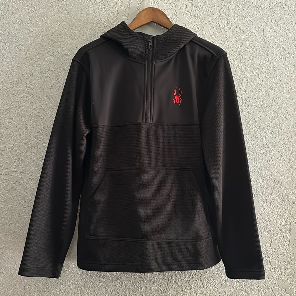 Spyder Racer 1/4 Zip Pullover Hoodie